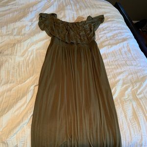 Off the shoulder dress